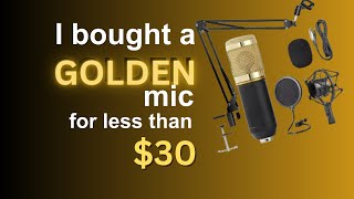 Condenser Microphone BM 800 COMPLETE REVIEW [upl. by Debby]