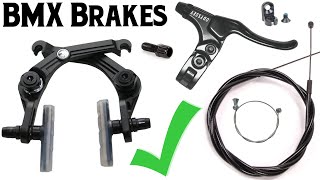 Everything You Need For BMX Brakes  Straight Cable [upl. by Zoller441]