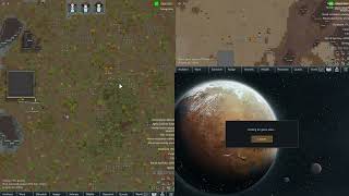 RimWorld Multiplayer mod a peek at massive multifaction [upl. by Thorrlow238]