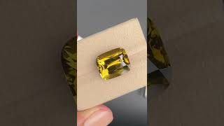 NATURAL CHRYSOBERYL GEMSTONE 💎 gemstone chrysoberyl cgt [upl. by Ardine688]