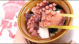 Octopus Pot Bento Ekiben 3 Times Octopus Version [upl. by Tania]