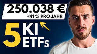 Die 5 Besten KI ETFs für 2024 Jahrhundertchance Künstliche Intelligenz [upl. by Otsirave]