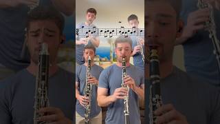 Spooky Loop 👻🔄 clarinettist clarinet clarinetplayer classicalmusicians clarinetquartet [upl. by Holman]