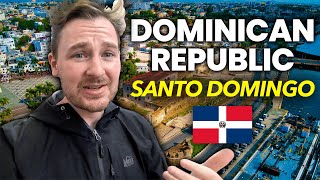 MY FIRST TIME in the Dominican Republic 🇩🇴 Getting SCAMMED in Santo Domingo [upl. by Alby]