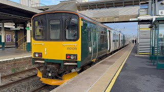 Marston Vale Line Class 150 Ride From Bedford to Bletchley  First Day of Restored Full Timetable [upl. by Noy739]