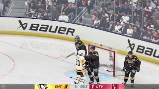 NHL 24 Haseks acrobatic saves [upl. by Schreck]