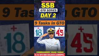 9 GTO Tasks in SSB Explained by Cmd Vikas Yadav ssbpreparation ssbday ssbtips lwsssb shrots [upl. by Dupuy]