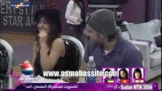 ستار اكاديمي اسماء كف عدنان على وجه Star Academy 5 Asma [upl. by Sedinoel]