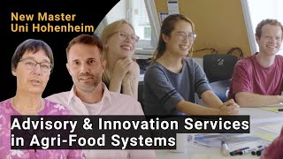 New Master at Uni Hohenheim Advisory Innovation Services in AgriFood Systems [upl. by Eirret]