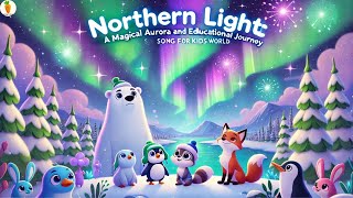 Northern Lights Song  A Magical Aurora and Educational Journey Cuteni Song For Kids Natural World [upl. by Isaak]