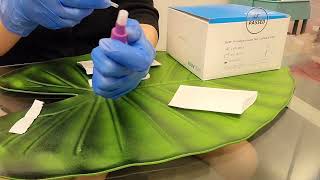 How to use the Joinstar Antigen Rapid Test Saliva [upl. by Leary677]