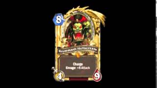 I Can Wait No Longer  Grommash Hellscream  Hearthstone [upl. by Worthy]