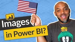 Using IMAGES in Power BI [upl. by Auqinehs]