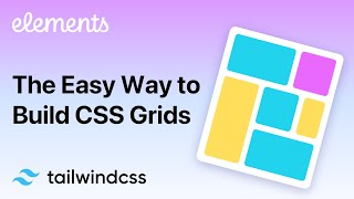 The easy way to build Tailwind CSS Grids [upl. by Barber]