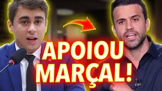 NIKOLAS FERREIRA DECLAROU APOIO AO PABLO MARÇAL EM VÍDEO ONTEM E ATACOU FORTE O RICARDO NUNES [upl. by Joyann445]