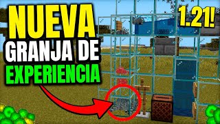 ✨ NUEVA GRANJA de Experiencia INFINITA en Minecraft 121 😉 JAVA [upl. by Roee]