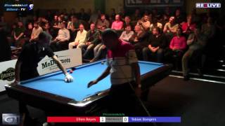 Tobias Bongers vs Efren Reyes 8 Ball German Tour Finale 20152016 powered by REELIVE [upl. by Lynette449]