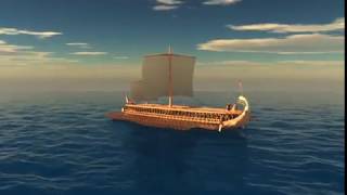 Ancient Greek Trireme [upl. by Yesiad]