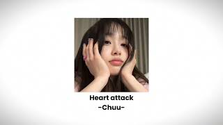 Heart attack  Chuu speed song [upl. by Nibbor]