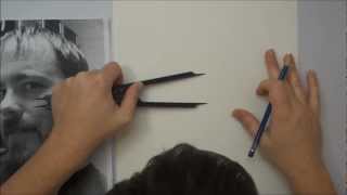 Portrait Drawing for Beginners  Part 1  The Layout [upl. by Baldridge]