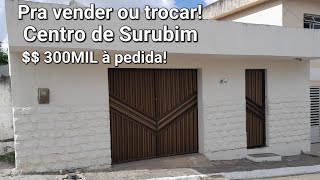 Casa pra vender na Cidade de Surubim Pernambuco 81 99909 9889 valor  300 MIL [upl. by Monte]