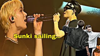 Sunki sailing during US fate plus tourSunoo and Niki [upl. by Niarda]