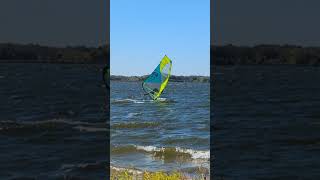 Dismounting a windsurf board [upl. by Marv]