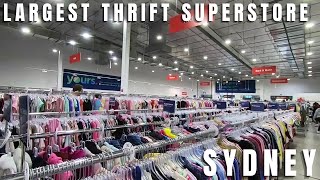 Whats Inside The Largest Thrift Store in Sydney  Savers Superstore  Sydney NSW Australia 2024 [upl. by Isabeau]