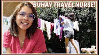 KUMUSTA ANG TRABAHO BUHAY TRAVEL NURSE I RichZigzVlogs [upl. by Monaco]