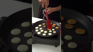 Mini Pancakes pancake tawa minipancakes breakfastideas breakfastrecipe [upl. by Asamot]