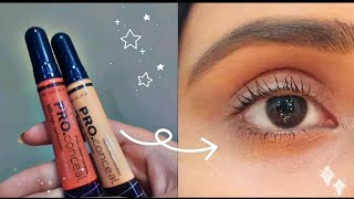 How I conceal my dark circles  How to use color corrector to hide dark circles [upl. by Cantu]