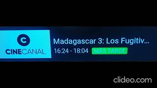 Madagascar 3 Los Fugitivos En Cinecanal [upl. by Van]