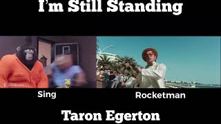 Taron Egerton  I’m Still Standing Sing × Rocketman [upl. by Apostles]