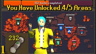 You have unlocked 45 Regions  Leagues 4 OSRS EP1 [upl. by Nova]