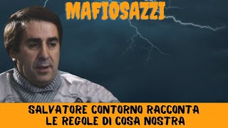 BOSS MAFIOSI Salvatore Contorno luomo donore racconta le regole di quotCosa Nostraquot [upl. by Ahsimrac646]