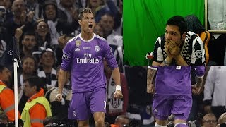 JuventusReal Madrid 14  HD HIGHLIGHTS amp REACTION DI UN TIFOSO JUVENTINO  3062017 [upl. by Humpage]