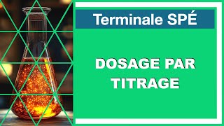 Dosage par titrage colorimétrique  Tle SPÉ [upl. by Llerehc]