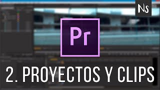 Curso Premiere CS6CC  2 Proyectos secuencias y clips [upl. by Aicia]