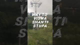 Ropeway to peace ropeway vishwashantistupa rajgir shantistupa peace [upl. by Waiter]