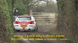 Abbeyleix Manor Stages Rally 2012Ryan Rally Videos [upl. by Thurmond]