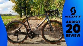 2024 Scott Addict 20 Road Bike Review  Addicted to Fast Bikes [upl. by Enitsahc993]