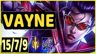 Vayne Climb to Emerald Trinity Force Boots of Swiftness EUW1 Triumph [upl. by Oirevas]