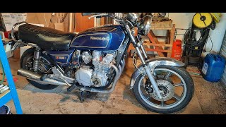 Kawasaki KZ1100 Finished  Finished and Running  Part 11 [upl. by Ymac]