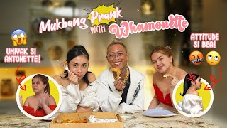 Mukbang Prank with Whamos and Antonette II Bea Borres [upl. by Aikehs547]