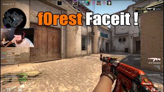 f0rest PLAYS FACEIT MIRAGE🔥STREAM HIGHLIGHTS [upl. by Ahsrop]