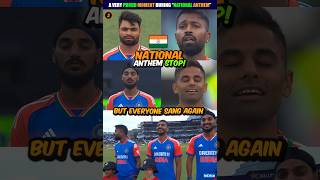 Proud Moment in IND vs SA 1st T20i During Indian National Anthem 😍 shorts indvssa nationalanthem [upl. by Uok264]