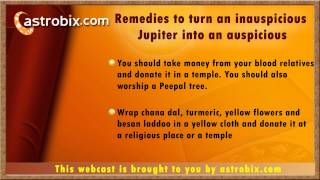 Unlucky Jupiter and lalkitab remedies  Lalkitab Astrology [upl. by Ahsael]