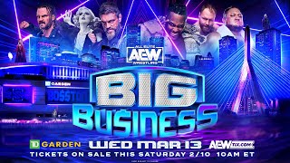 AEW CEO amp GM Tony Khan announces BIG BUSINESS in Boston  20724 AEW Dynamite [upl. by Rondon]