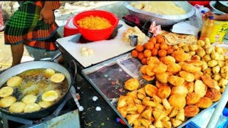 ডাল পুরি  Dal Puri Making Video  Mazar road Street food ll Nilas Khabar Dabar [upl. by Kiersten815]