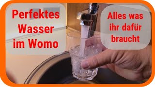 🚰Perfektes Wasser im Wohnmobil Technik  Equipment – Keimfrei  Sauber  Trinkwasserqualität [upl. by Ammon]